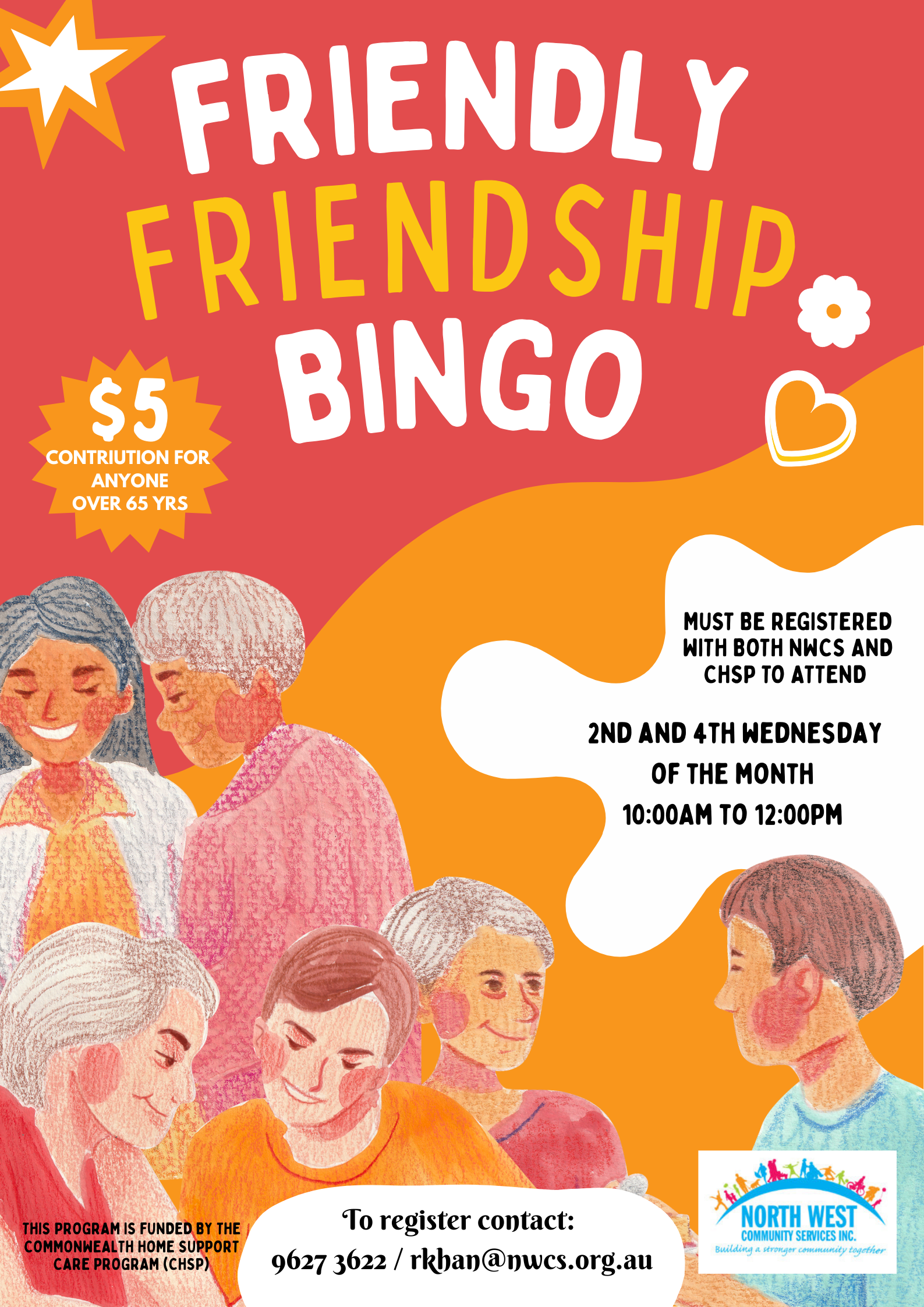 Bingo 2026 flyer